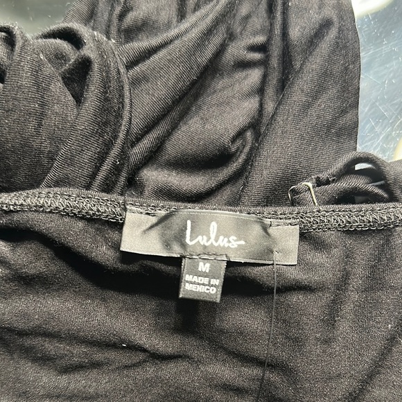 Lulus Black Sleeveless Wrap Camisole - Picture 8 of 9